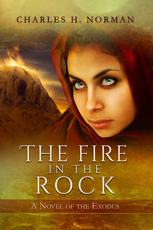 Historical Book Cover Design: The Fire in the Rock
